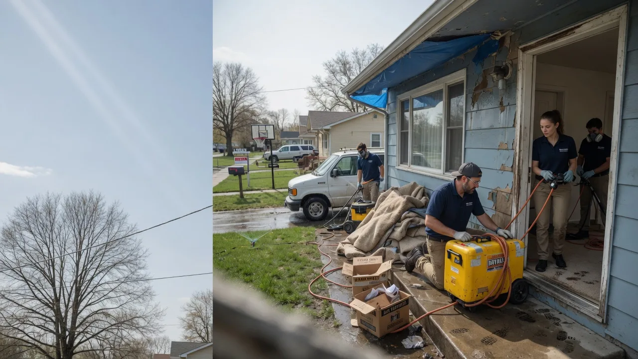 Basement Flood Cleanup in Oklaunion, TX near me